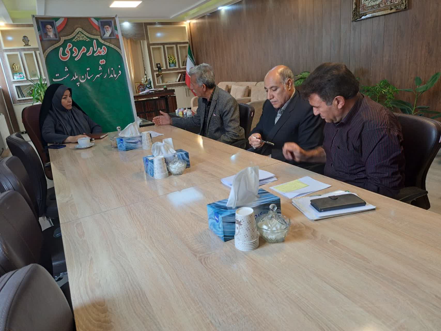ملاقات مردمی فرماندار شهرستان پلدشت