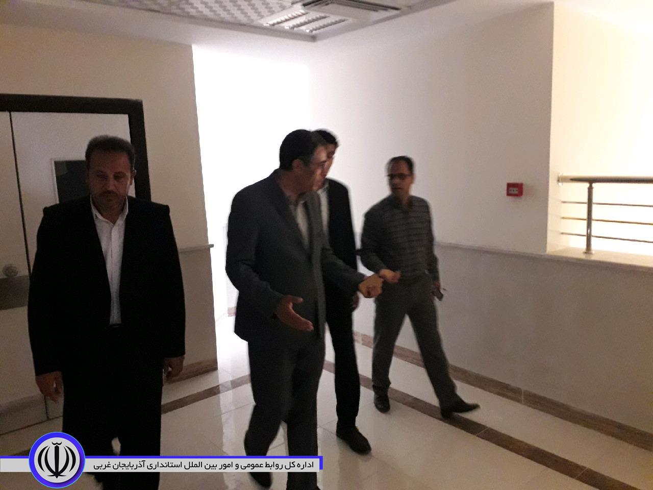 بازدید صفری فرماندار پلدشت از درمانگاه تخصصی شهرستان پلدشت
