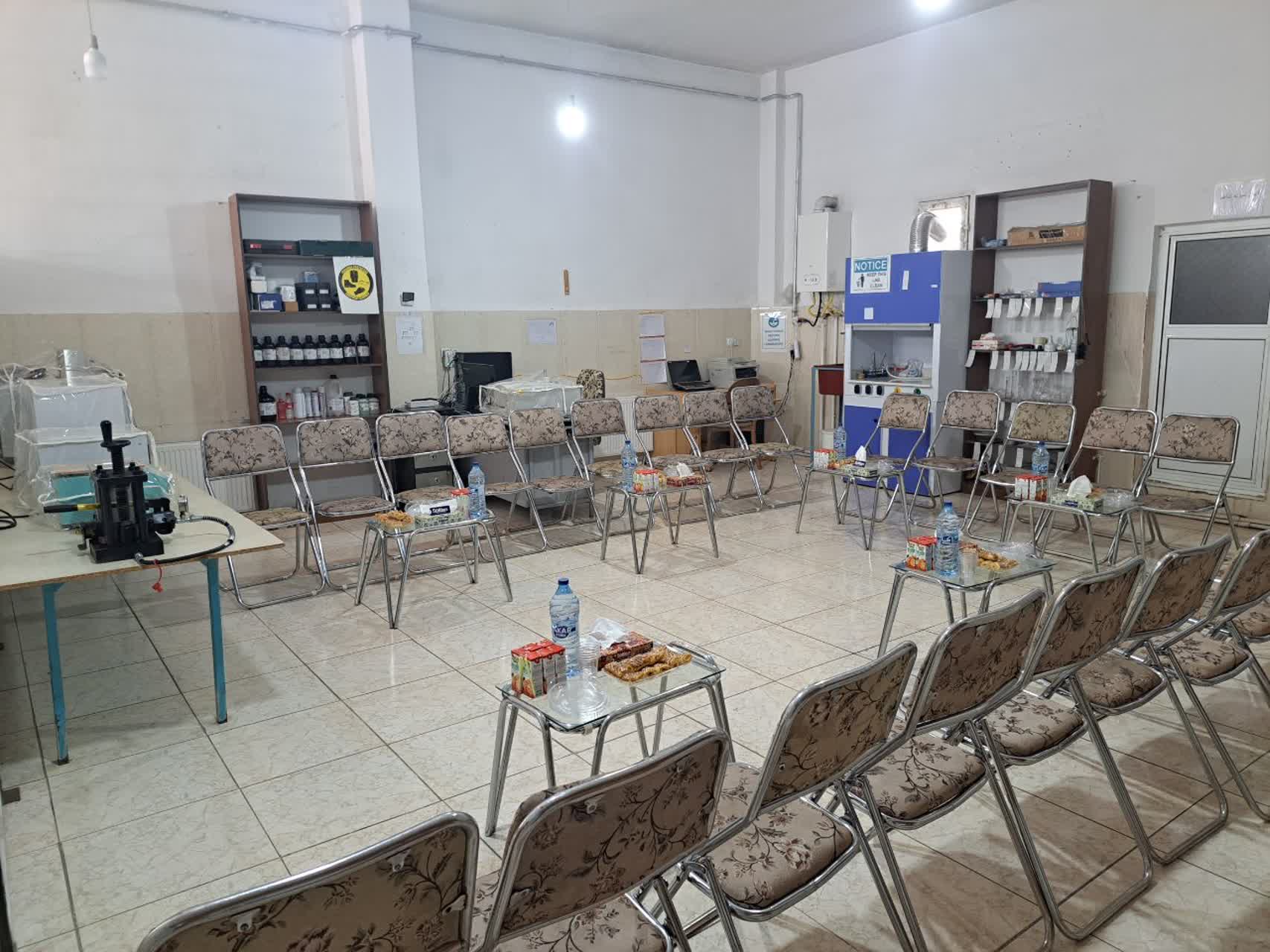 آزمایشگاه تعیین ماهیت در پلدشت افتتاح شد