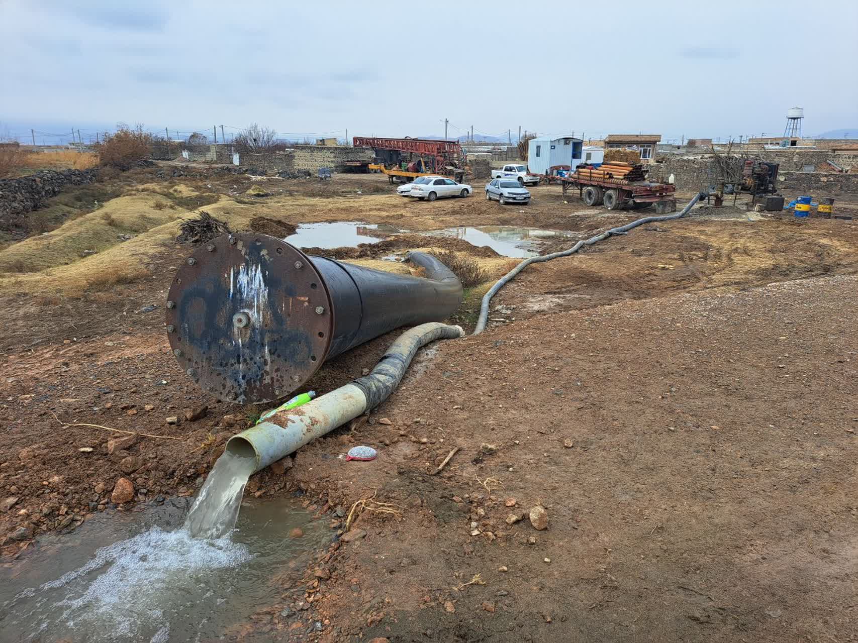 طرح آبرسانی به 5 روستای شهرستان پلدشت