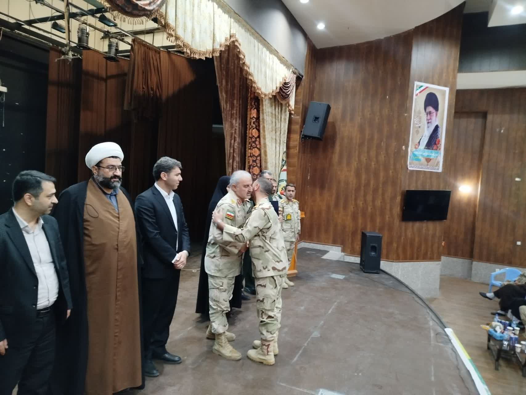 آیین معارفه فرمانده هنگ مرزی شهرستان پلدشت برگزار شد
