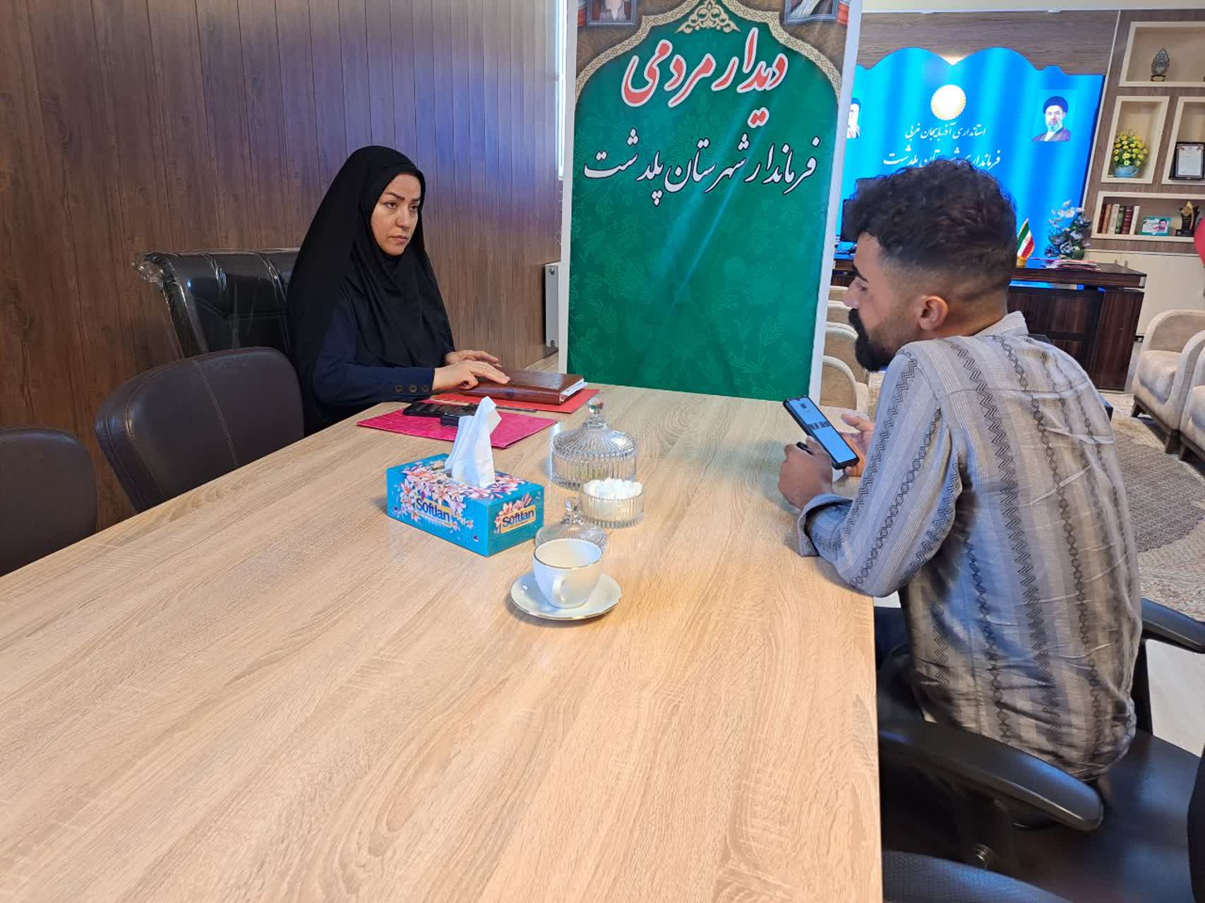 برگزاری ملاقات مردمی فرماندار شهرستان پلدشت