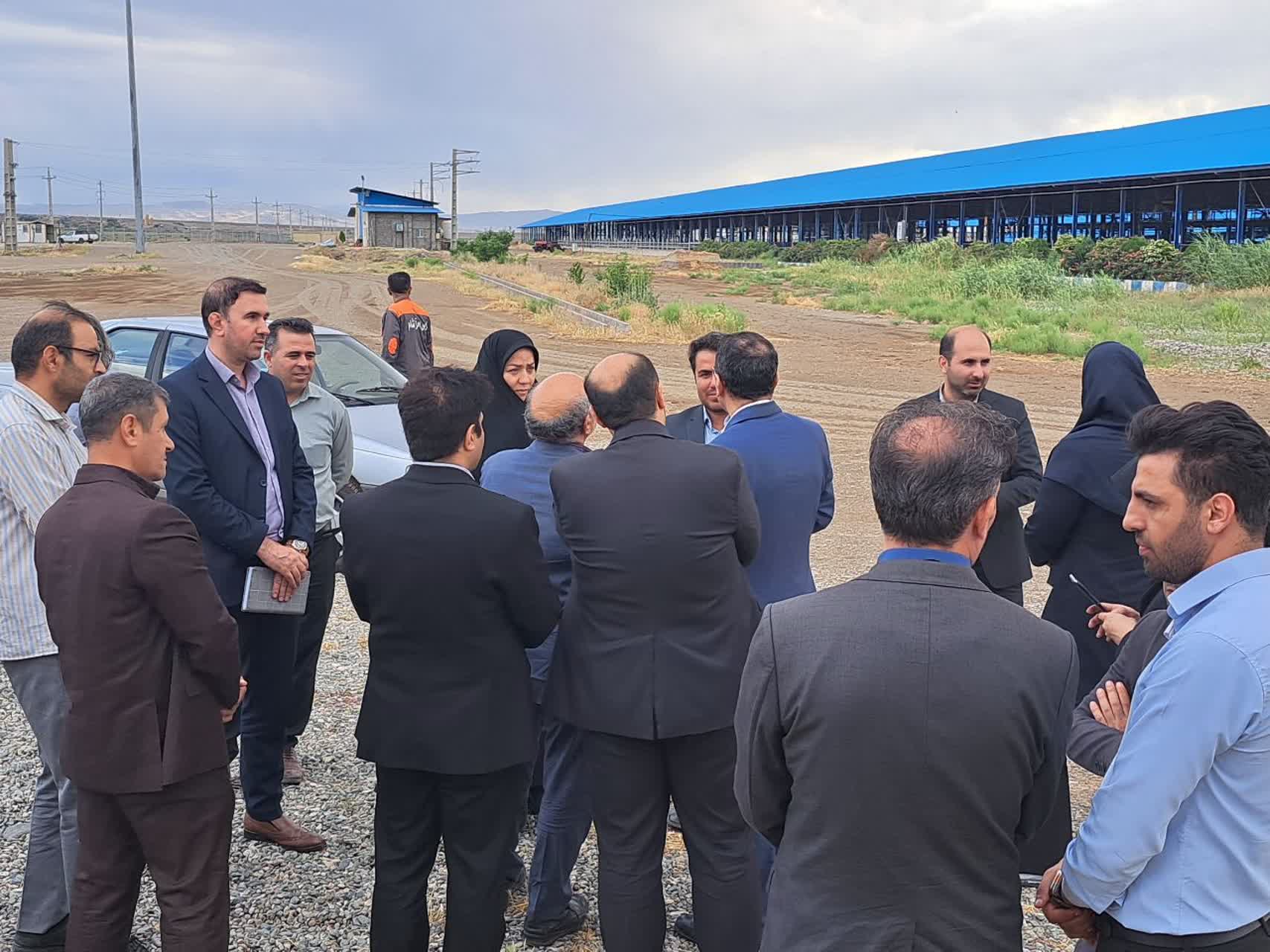 بازدید معاون وزیر جهاد کشاورزی از ظرفیتهای دامپروری و پایانه مرزی پلدشت