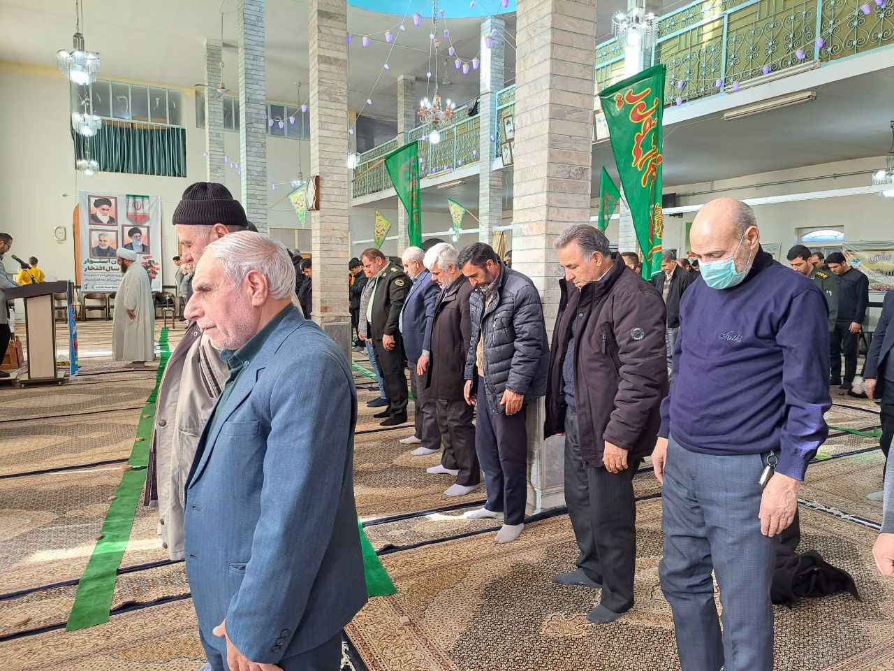 حضور فرماندار شهرستان در آئین نماز جمعه پلدشت
