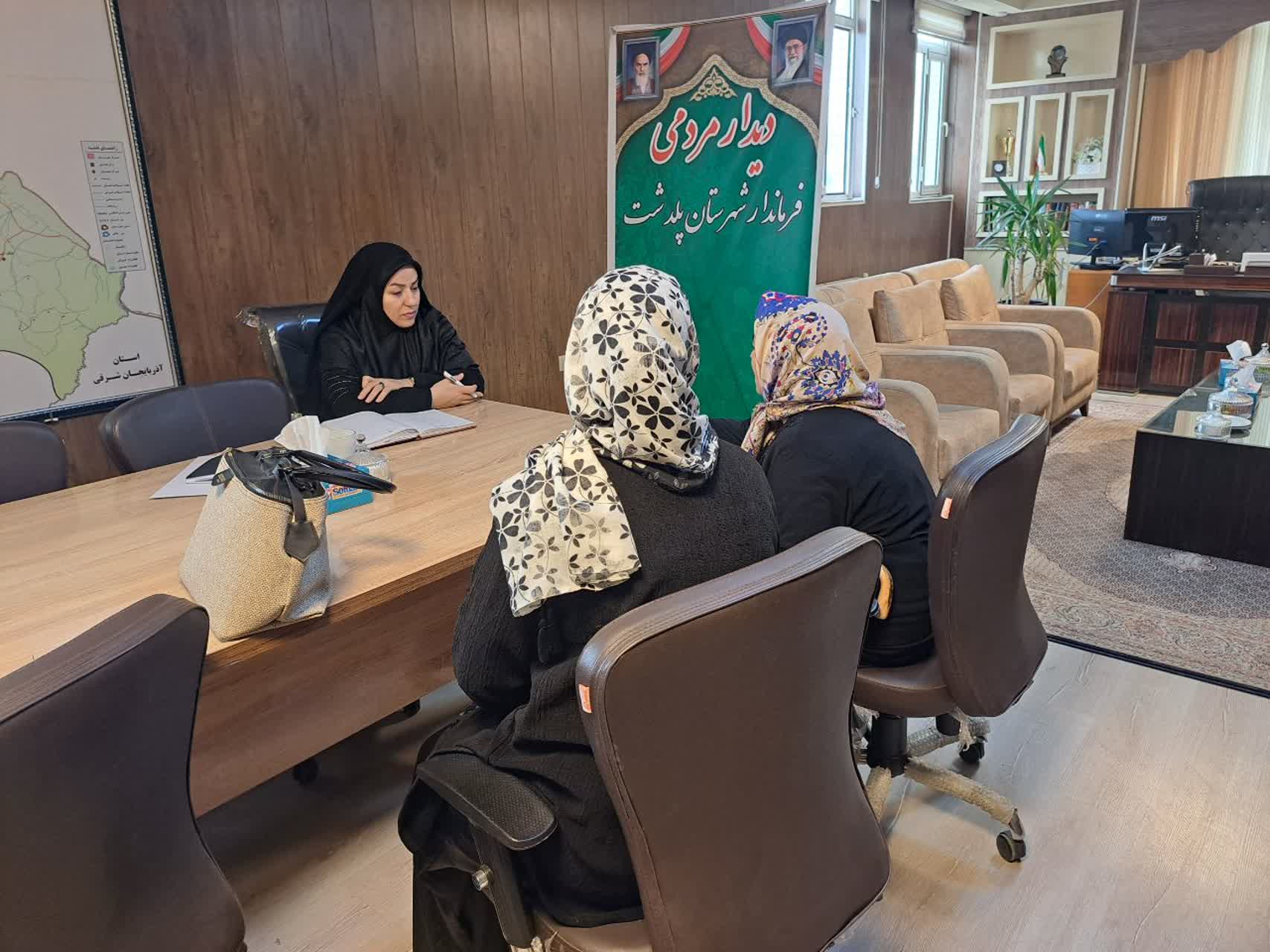 برگزاری ملاقات مردمی فرماندار شهرستان پلدشت+تصاویر