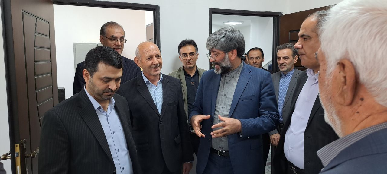 حضور رئیس دادگستری کل استان آذربایجان غربی در شهرستان پلدشت