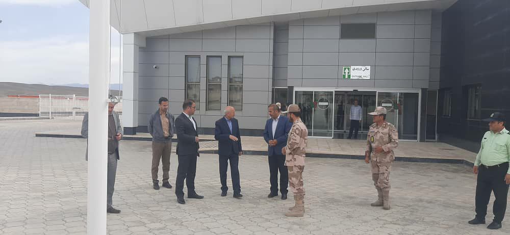 بازدید فرماندار پلدشت از پایانه مرزی شهرستان