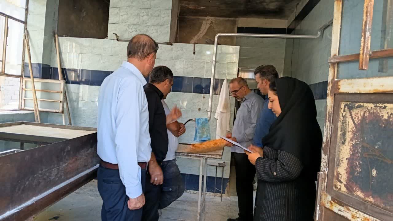 بازدید میدانی معاون سیاسی، امنیتی و اجتماعی فرمانداری شهرستان از نانوایی‌های سطح شهر پلدشت