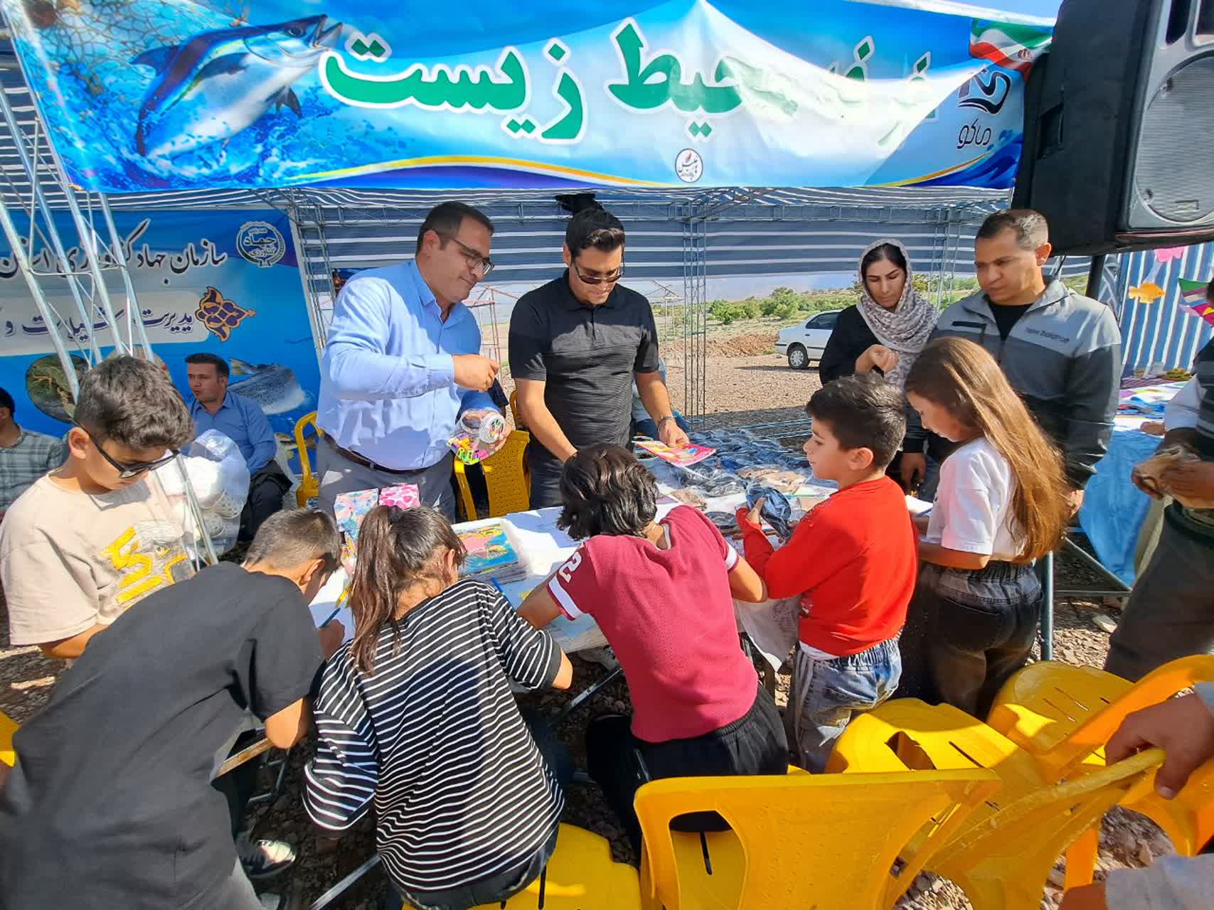 گزارش تصویر/ جشنواره خانوادگی ماهی‌گیری در پلدشت برگزار شد
