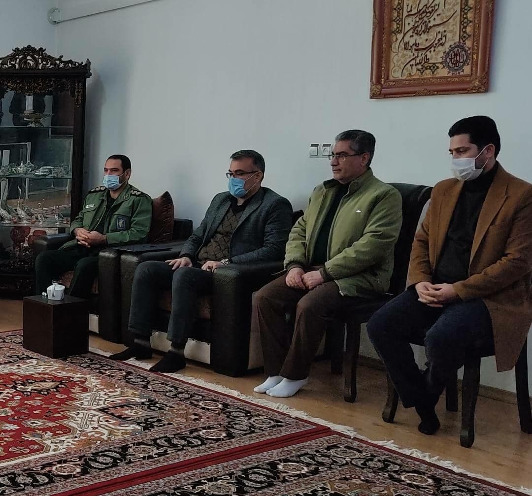 دیدار و دلجویی فرماندار از جانبازان سرافراز شهرستان پلدشت