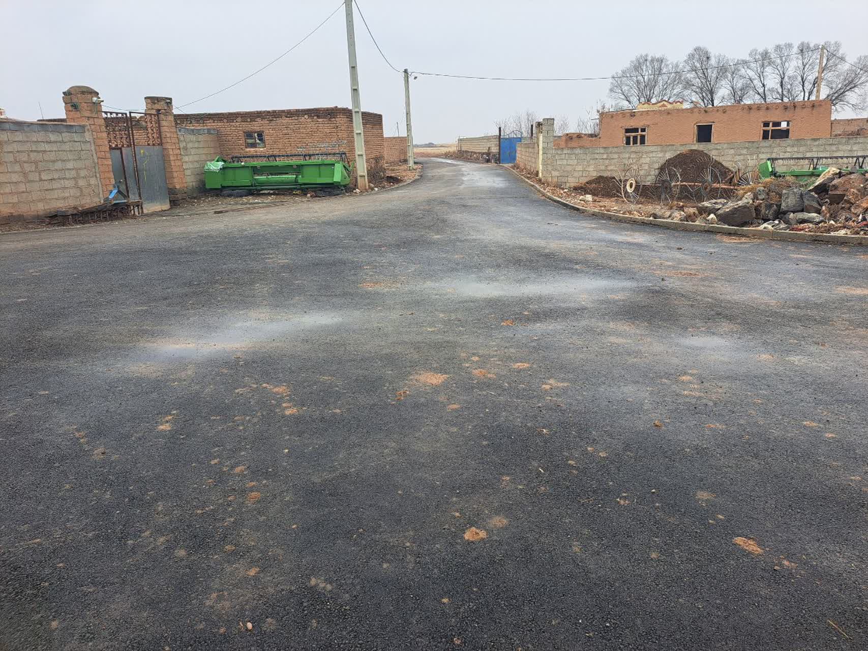 افتتاح طرح هادی روستای ملاکندی در دهه فجر