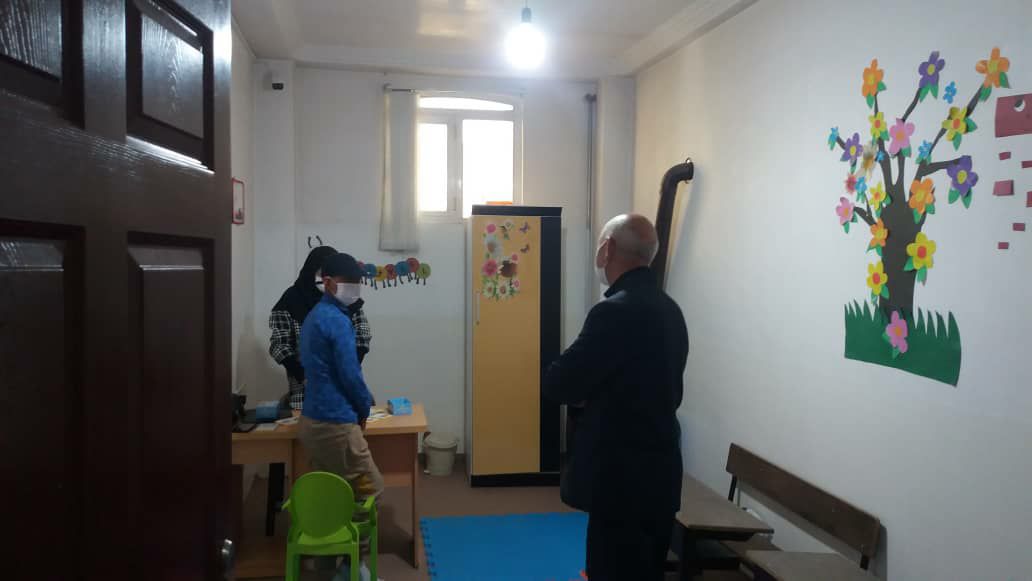 بازدید فرماندار شهرستان از بهزیستی پلدشت