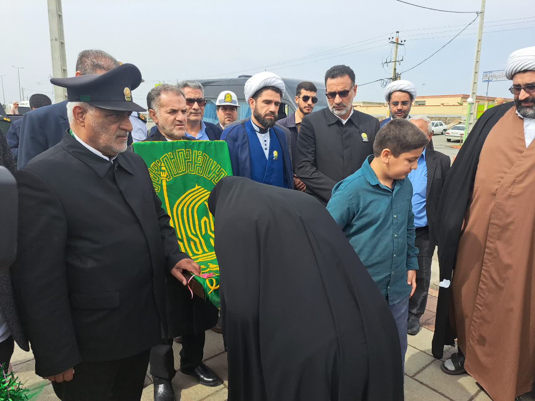 استقبال پلدشتیها از کاروان زیر سایه خورشید
