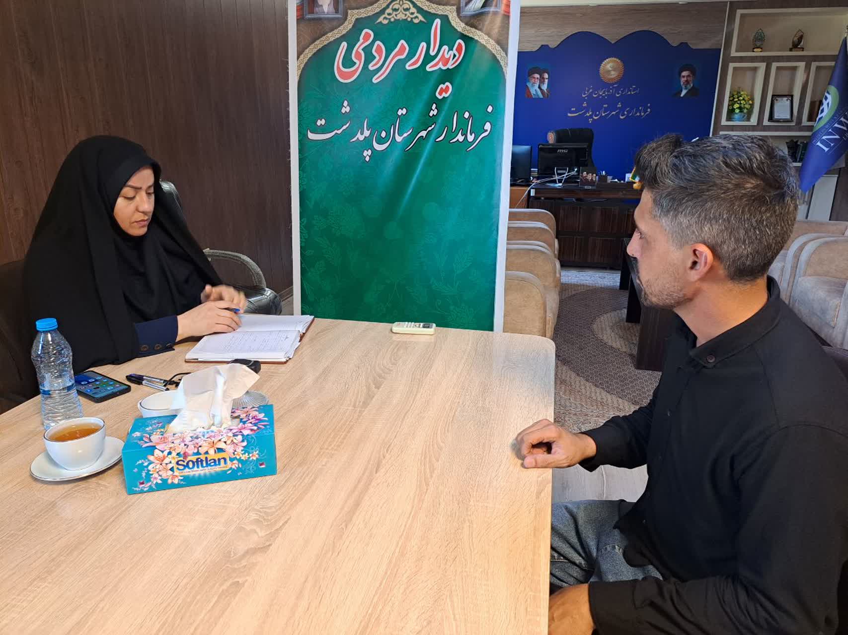 برگزاری ملاقات مردمی فرماندار شهرستان پلدشت