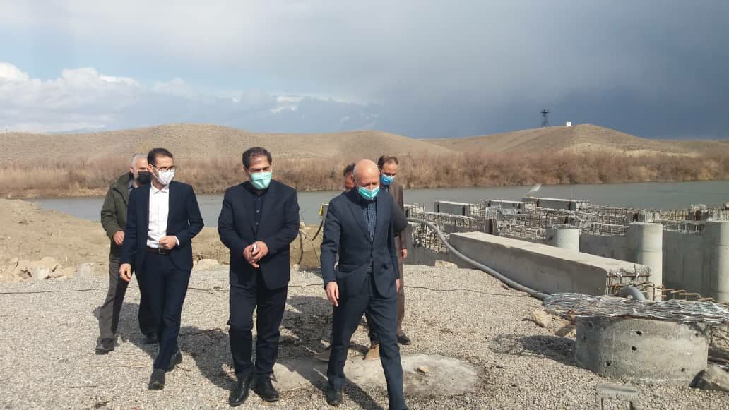 آلبوم تصویری// بررسی آخرین وضعیت پیشرفت پروژه ایستگاه پمپازمجتمع پتروشیمی