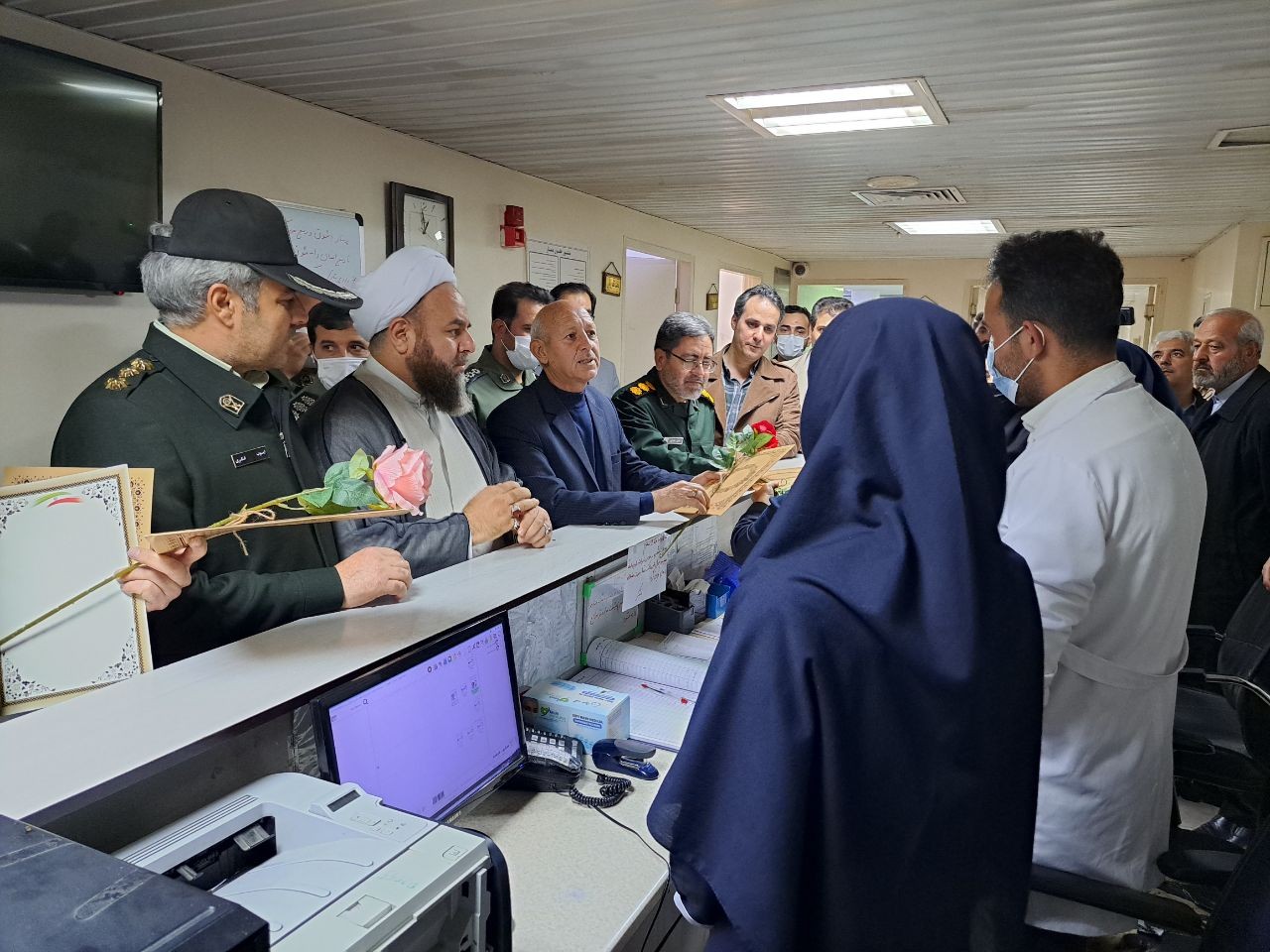 تجلیل و قدردانی از پرستاران شهرستان پلدشت