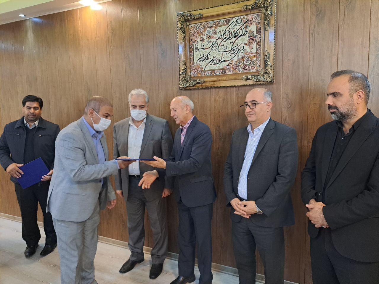 آیین معارفه رییس شرکت گاز پلدشت برگزار شد
