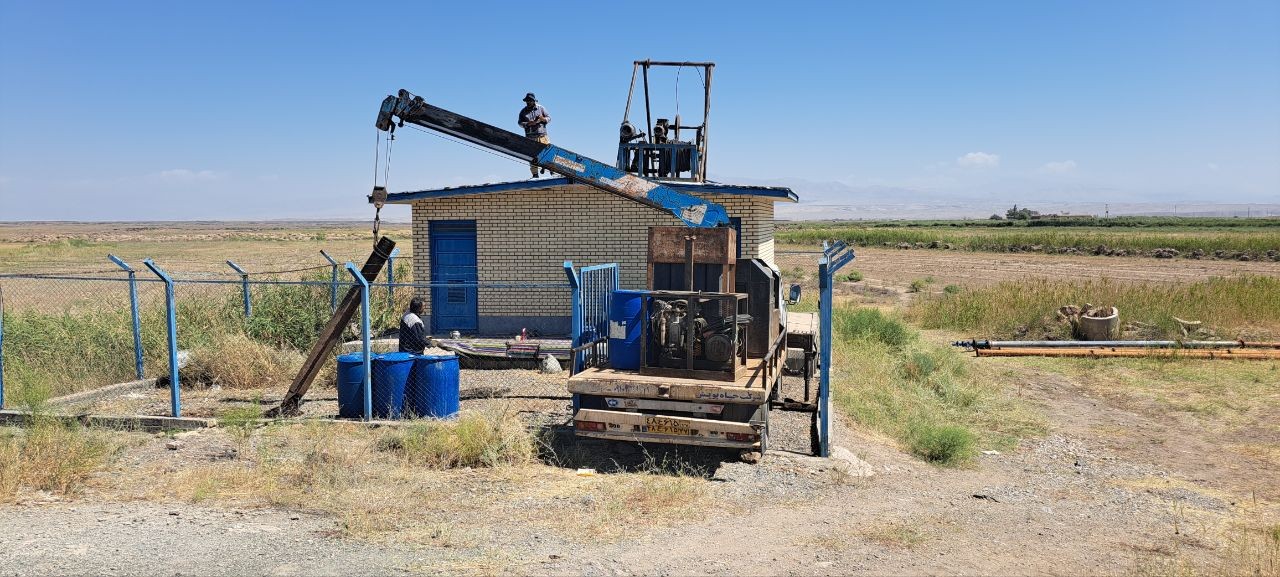 بازسازی آب شرب روستای بهول اباد شهرستان پلدشت بعد از 35 سال