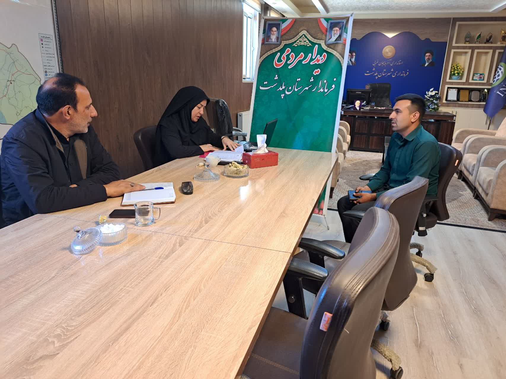 برگزاری ملاقات مردمی فرماندار شهرستان پلدشت