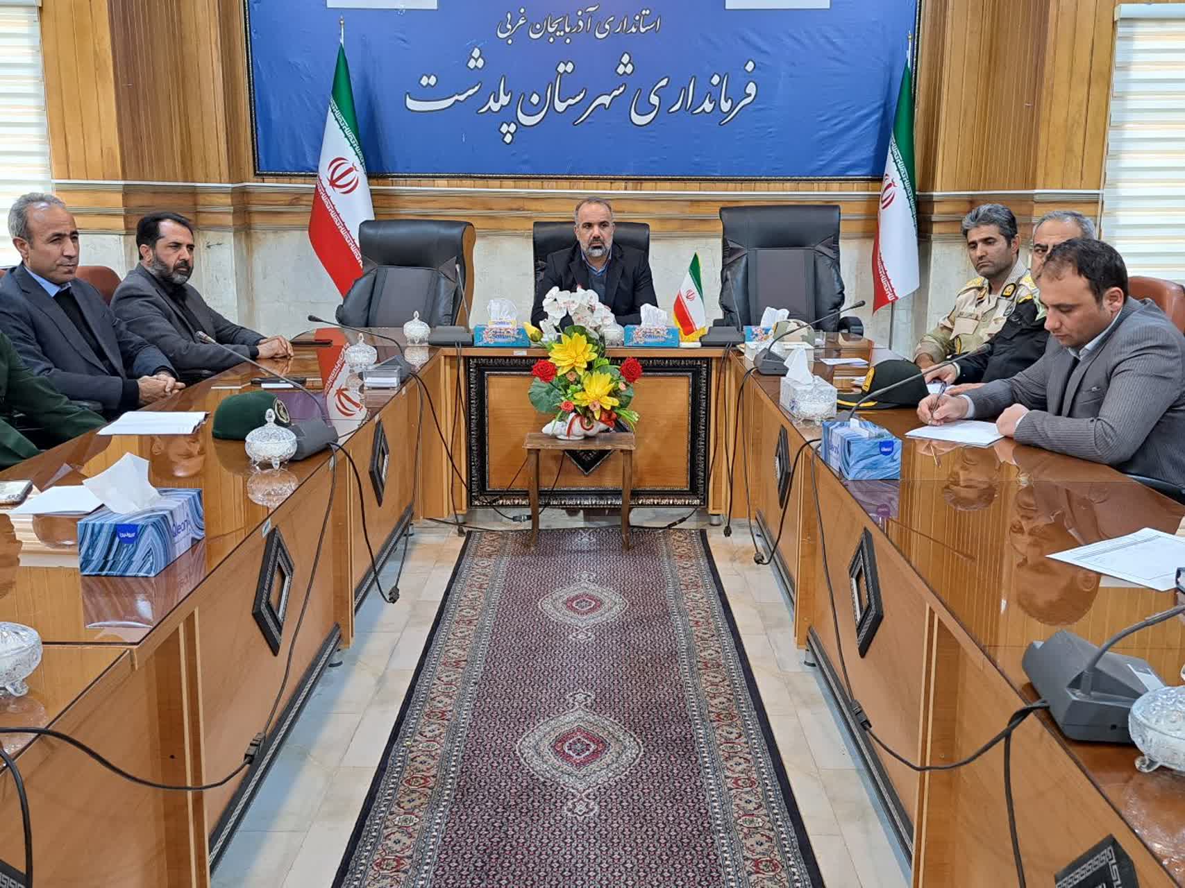 جلسه مدیریت بحران شهرستان برگزار شد