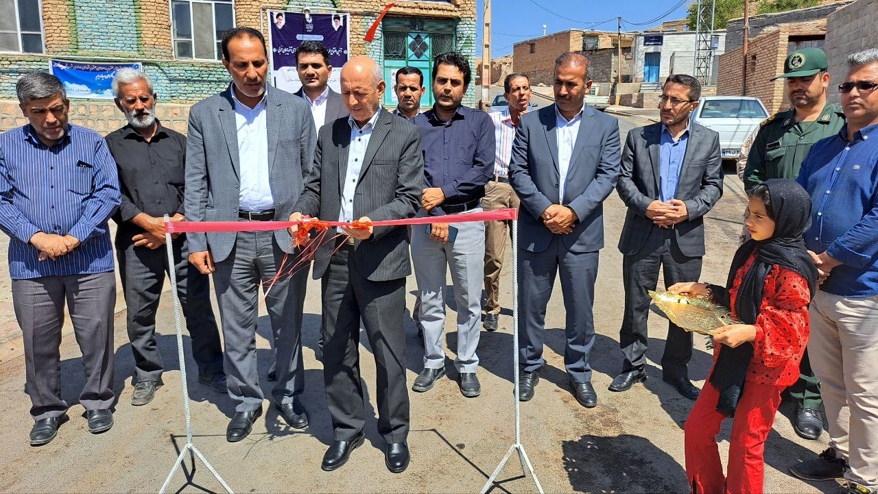 بهره برداری از طرح هادی روستای ایلانلو آغاز شد