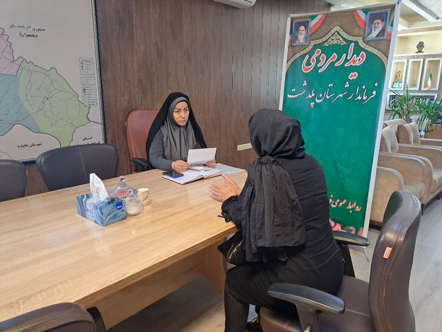 ملاقات مردمی فرماندار شهرستان پلدشت برگزار شد