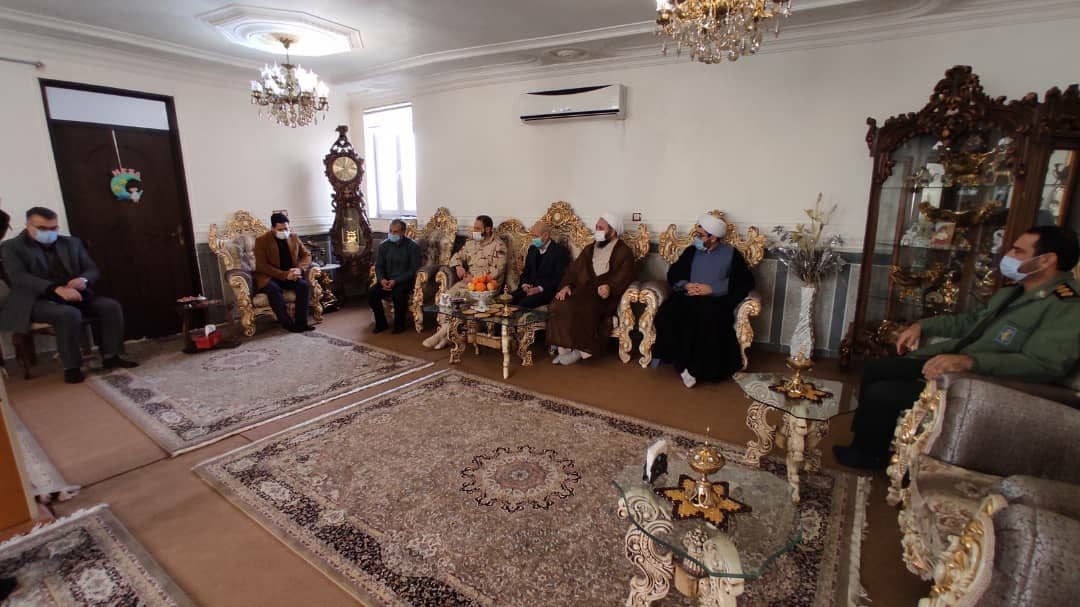 دیدار و دلجویی فرماندار از جانبازان سرافراز شهرستان پلدشت