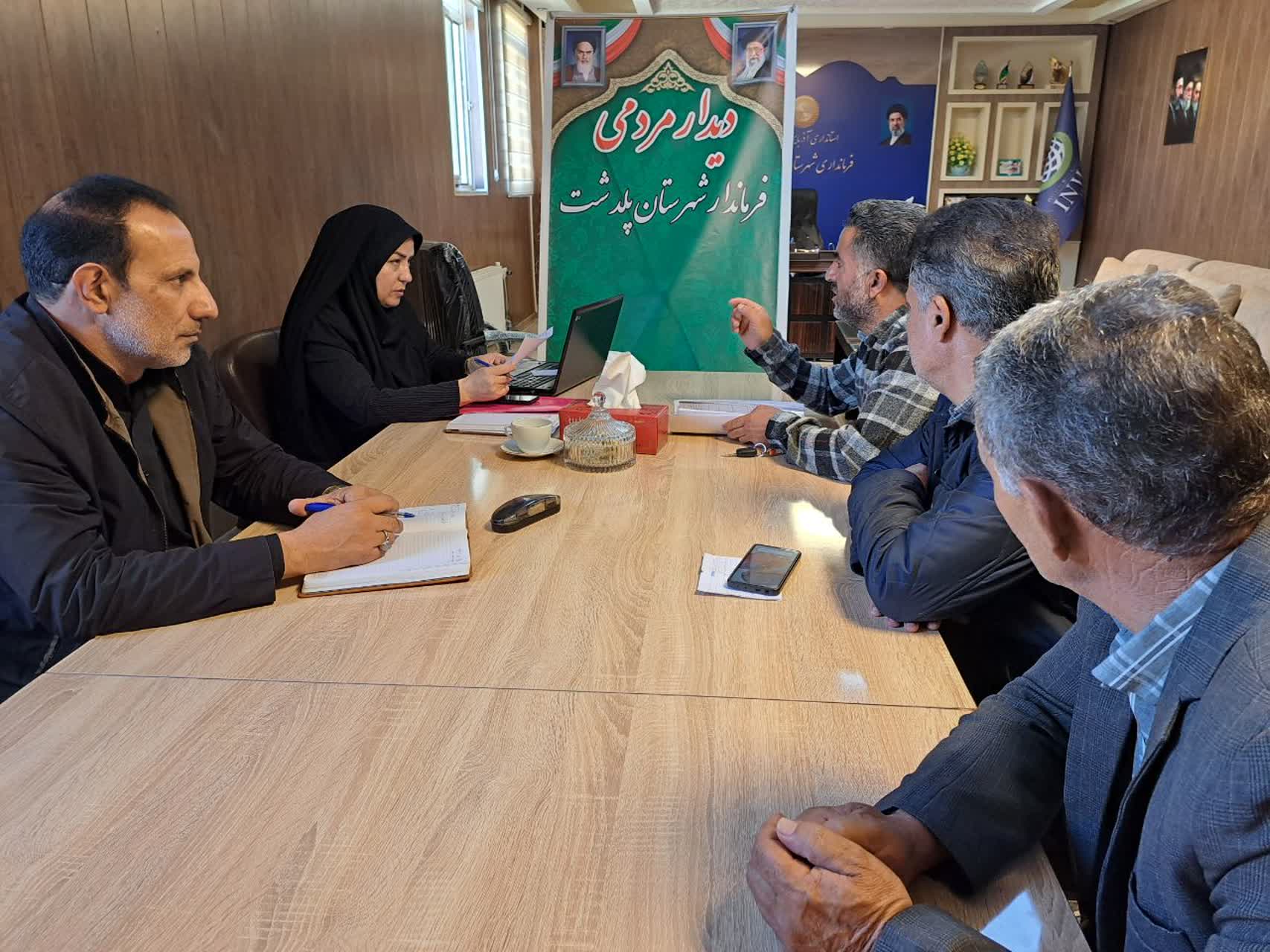 برگزاری ملاقات مردمی فرماندار شهرستان پلدشت