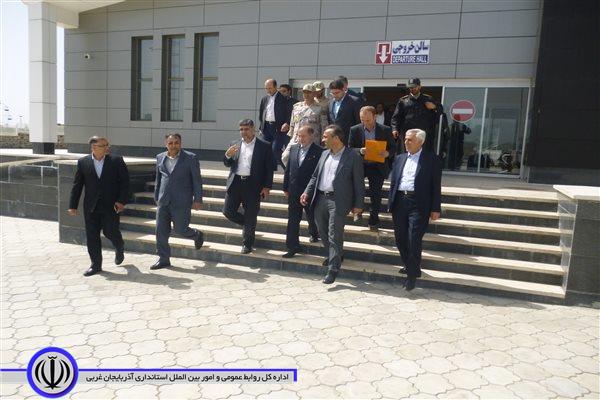 بازدید حیدری مدیر کل امور مرزی وزارت کشور از پایانه مرزی شهرستان پلدشت.