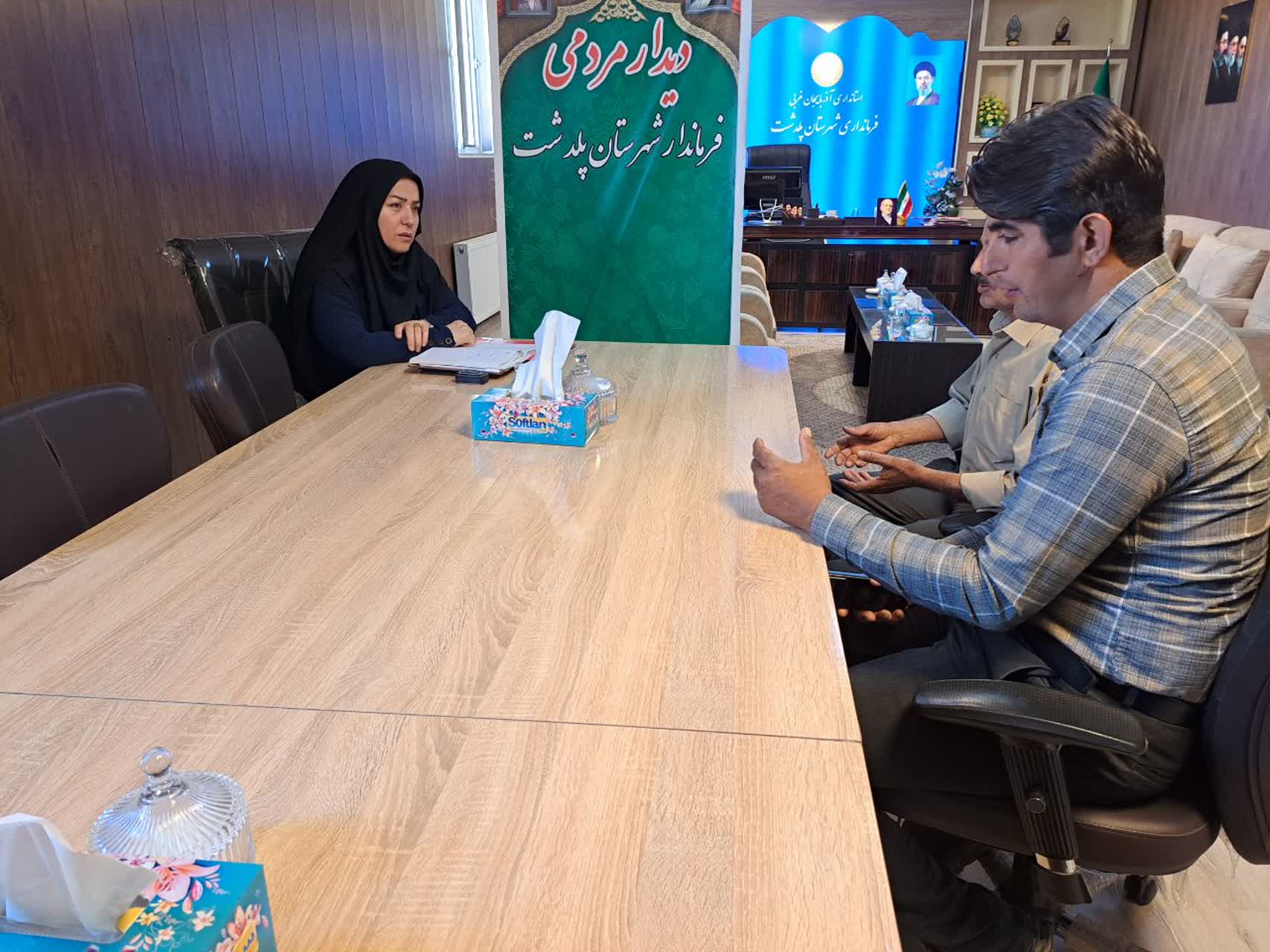 برگزاری ملاقات مردمی فرماندار شهرستان پلدشت