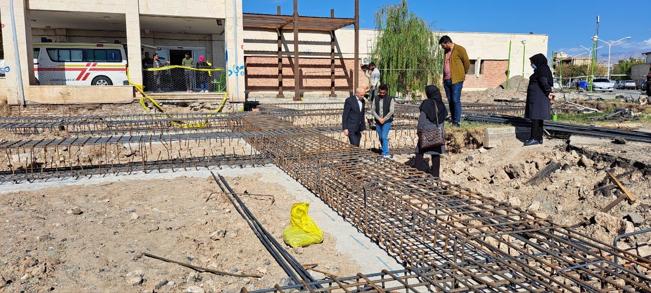 بازدید فرماندار از بیمارستان امام خمینی (ره) پلدشت