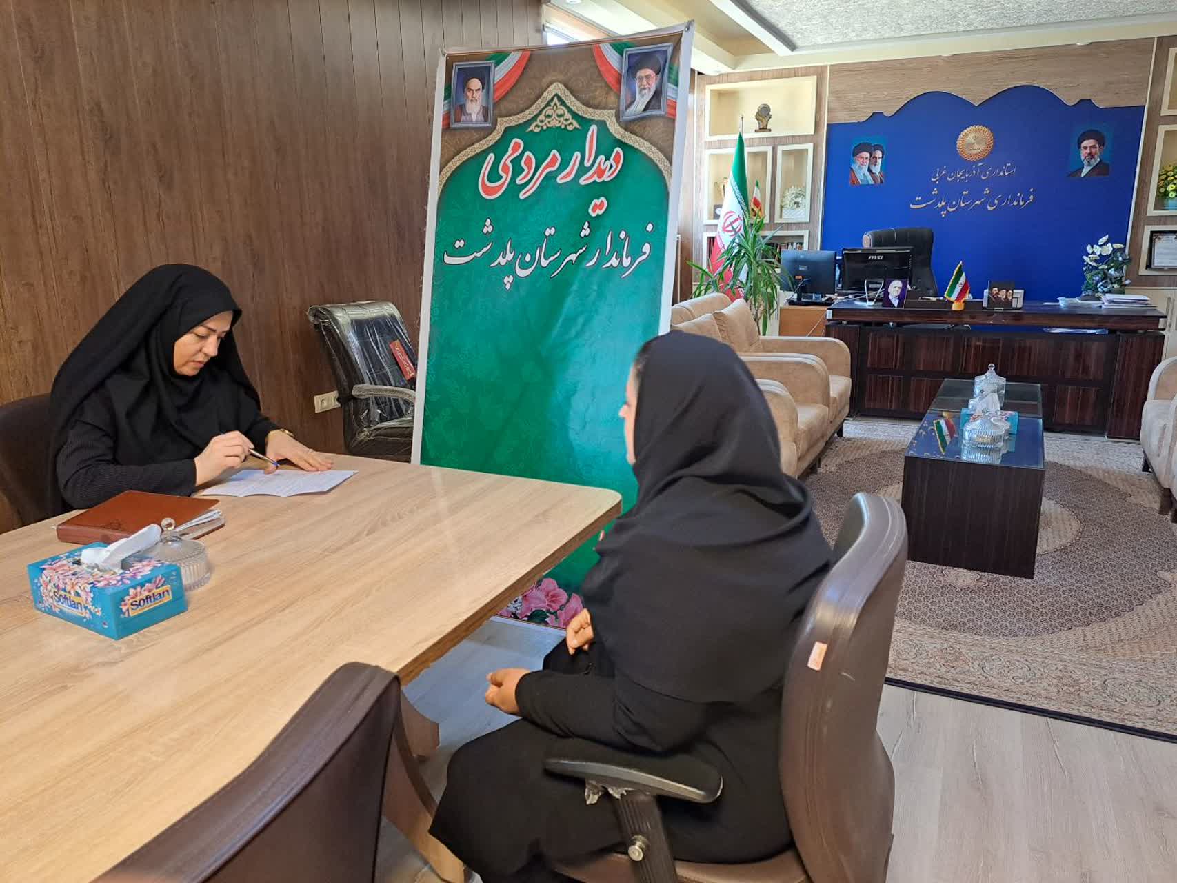 برگزاری ملاقات مردمی فرماندار شهرستان پلدشت