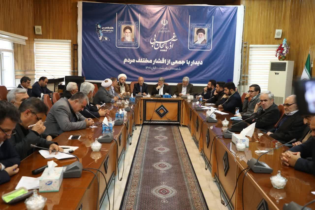 آلبوم تصویری / دیدار استاندار آذربایجانغربی با جمعی از اقشار مختلف مردم شهرستان پلدشت