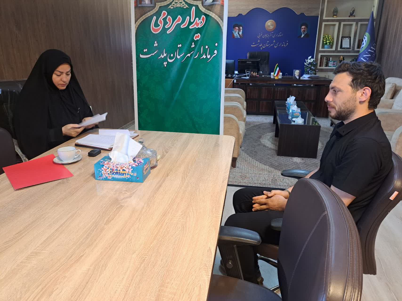 برگزاری ملاقات مردمی فرماندار شهرستان پلدشت