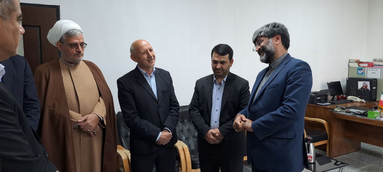 حضور رئیس دادگستری کل استان آذربایجان غربی در شهرستان پلدشت