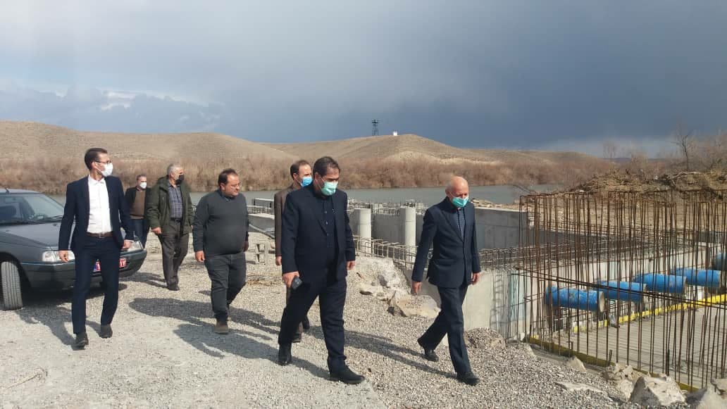 آلبوم تصویری// بررسی آخرین وضعیت پیشرفت پروژه ایستگاه پمپازمجتمع پتروشیمی