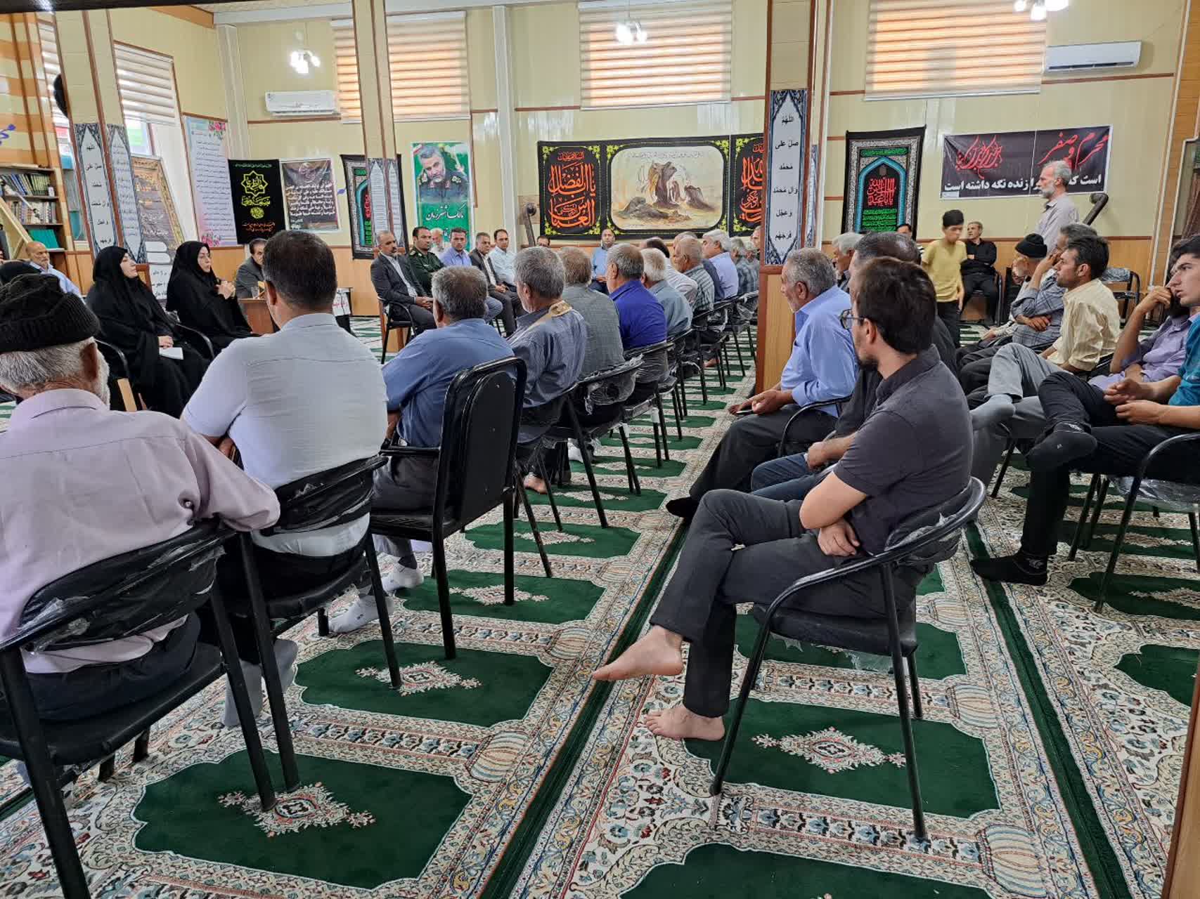 نشست شورای مدیریت محلهمحور در روستای بهلولآباد برگزار شد+ تصاویر