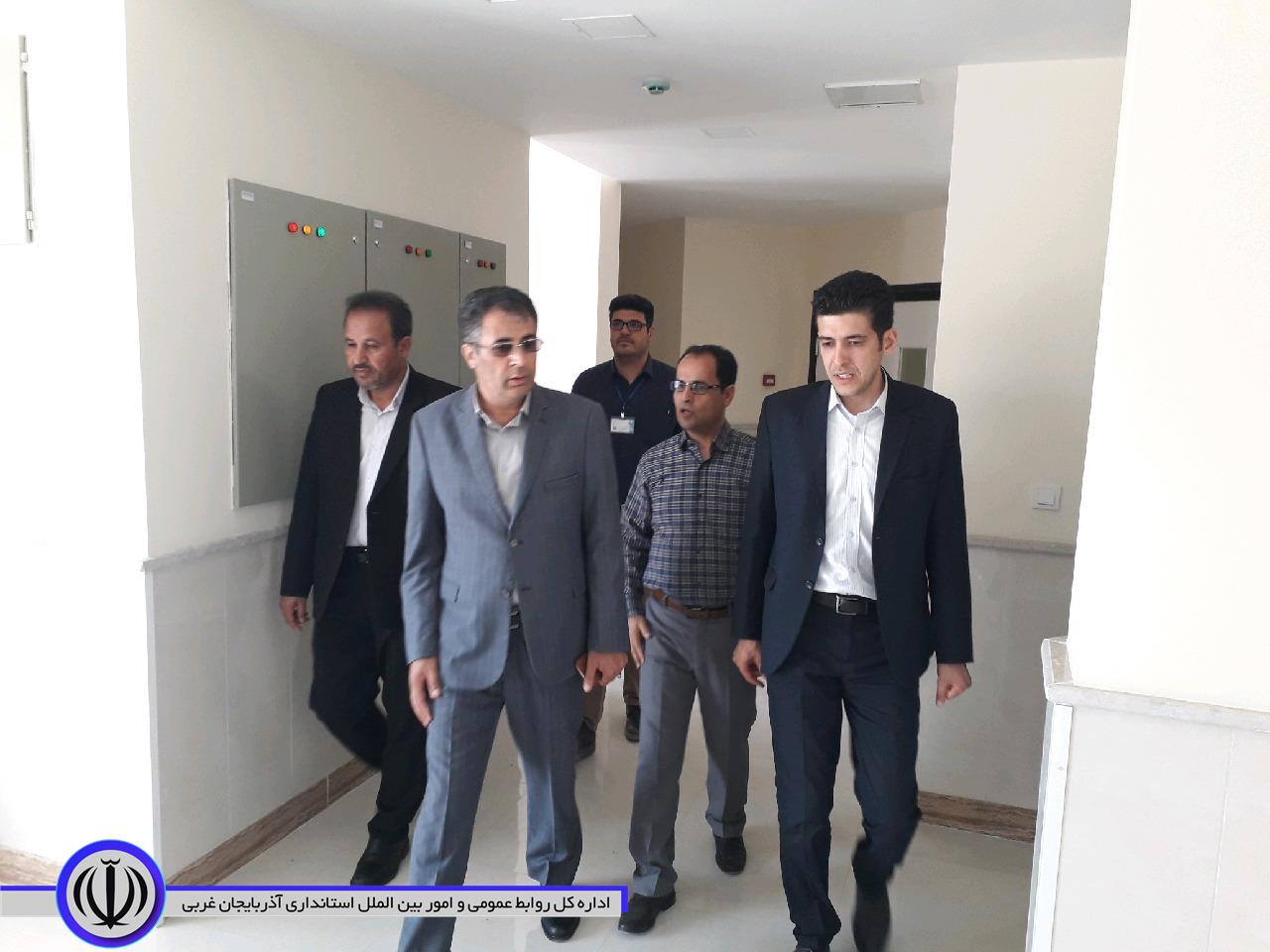 بازدید صفری فرماندار پلدشت از درمانگاه تخصصی شهرستان پلدشت