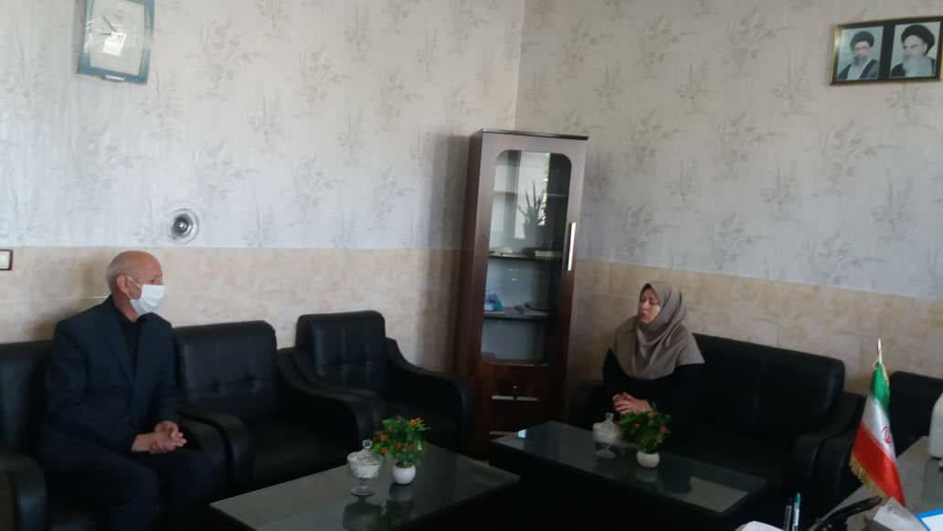 بازدید فرماندار شهرستان از بهزیستی پلدشت
