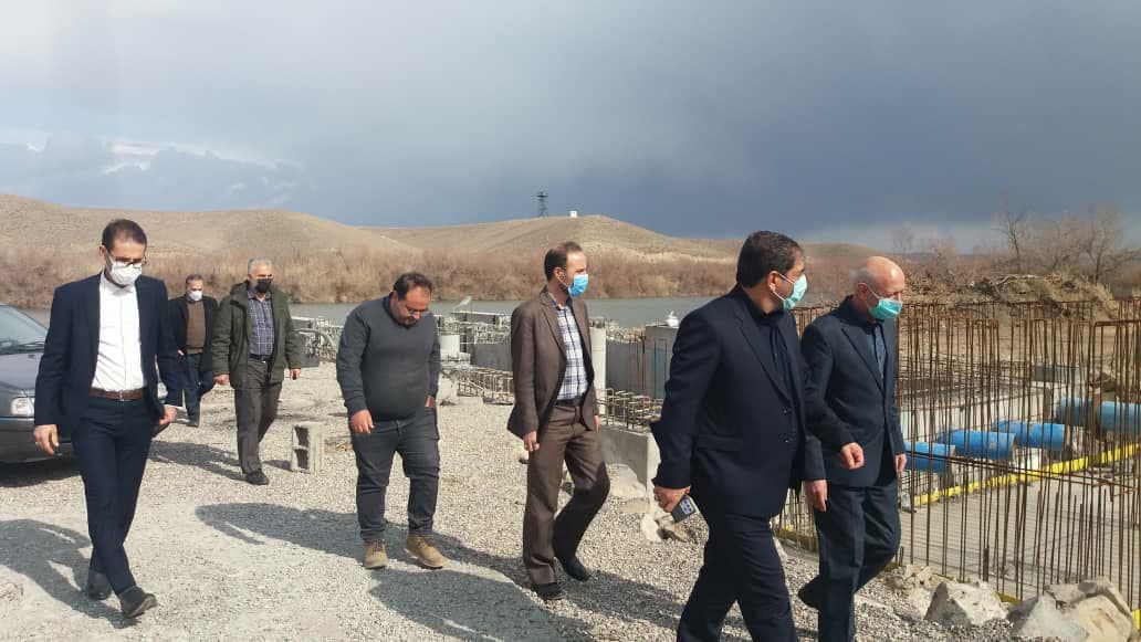 آلبوم تصویری// بررسی آخرین وضعیت پیشرفت پروژه ایستگاه پمپازمجتمع پتروشیمی