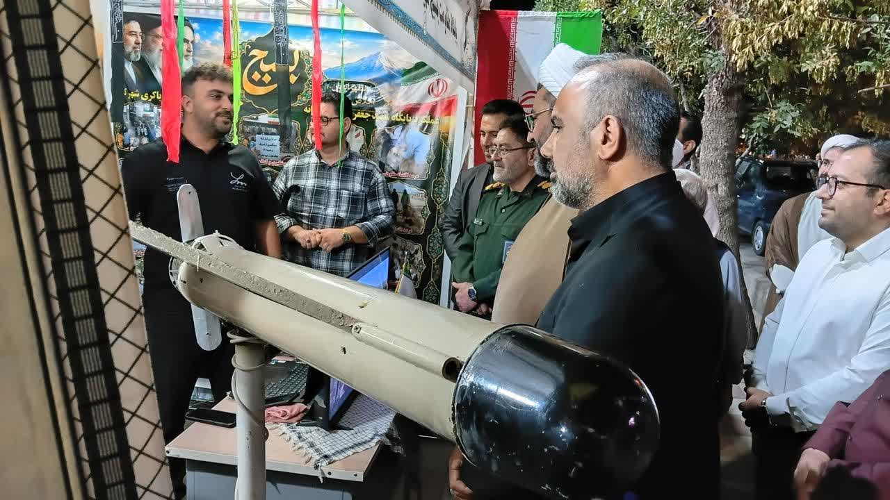 افتتاح نمایشگاه عملکردی پایگاه‌های مقاومت بسیج اسوه شهرستان پلدشت