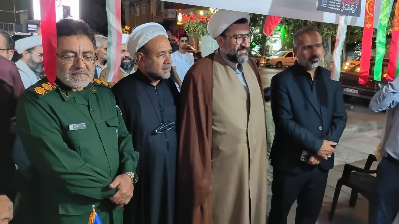 افتتاح نمایشگاه عملکردی پایگاه‌های مقاومت بسیج اسوه شهرستان پلدشت