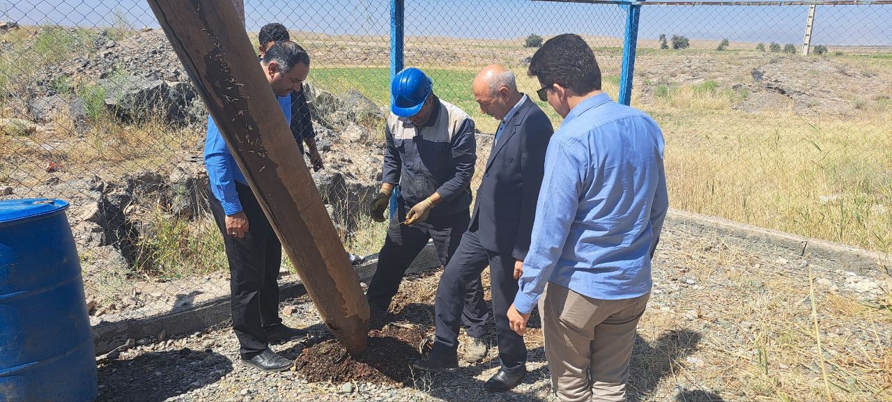 بازسازی آب شرب روستای بهول اباد شهرستان پلدشت بعد از 35 سال