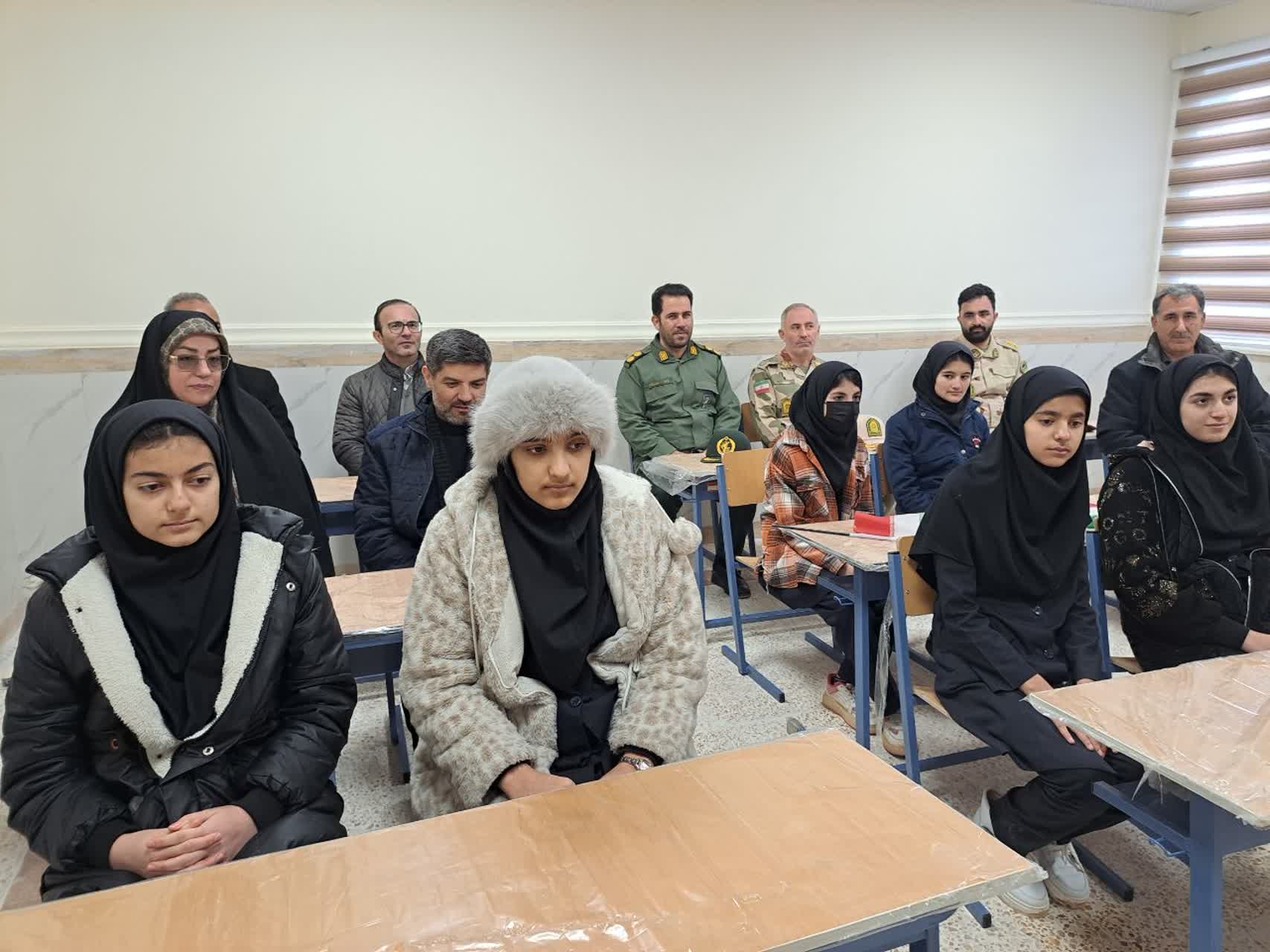 افتتاح مدرسه مشارکتی طرب‌رسان در پلدشت