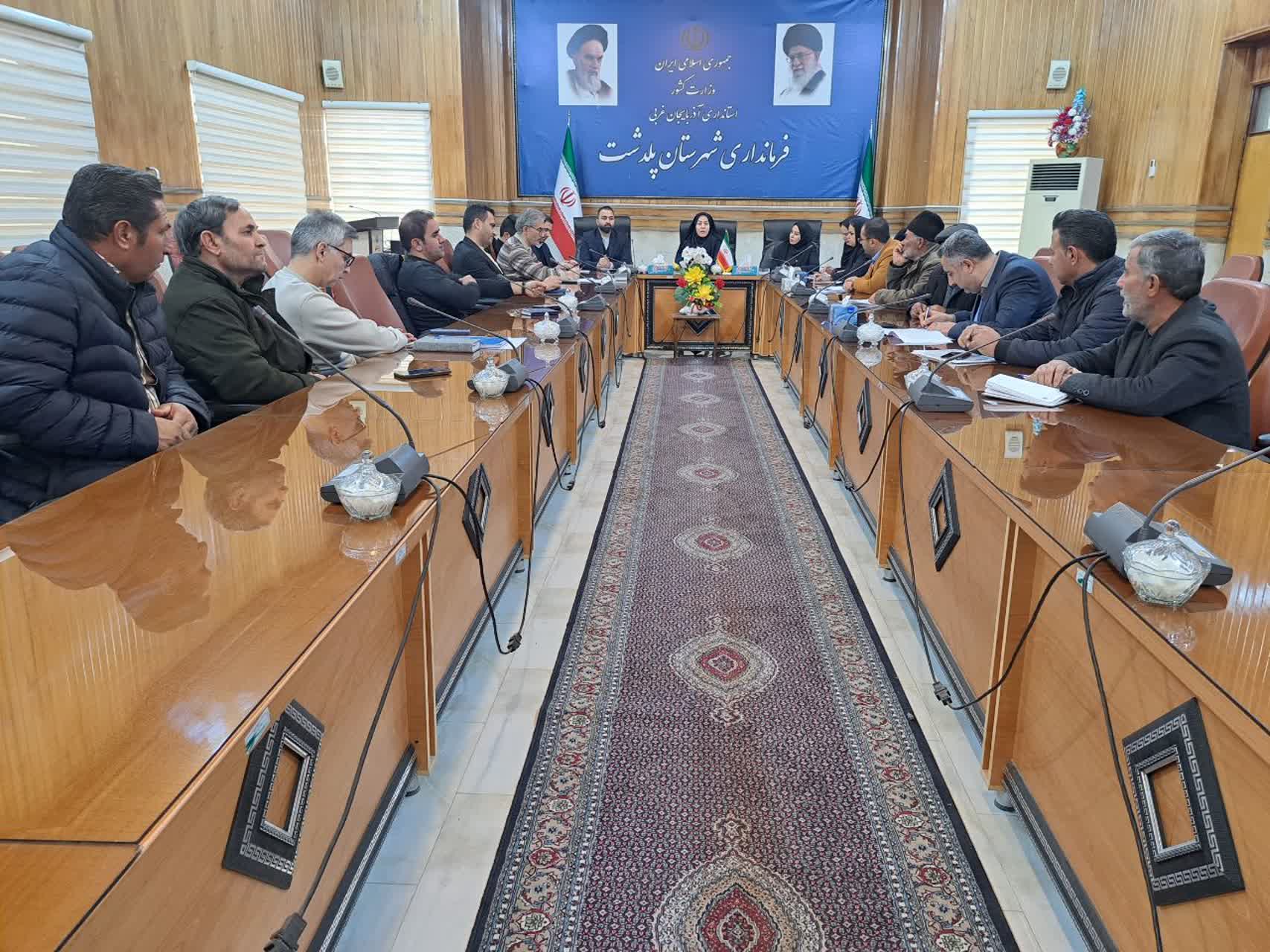 برگزاری جلسه کارگروه تسهیل و رفع موانع تولید شهرستان پلدشت