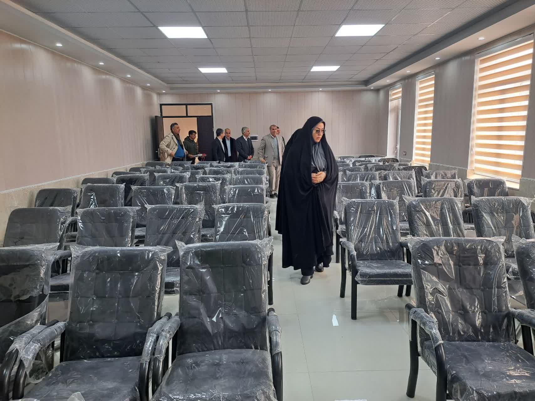 ساختمان جدید سالن جلسات شهرداری پلدشت  به بهره‌برداری رسید