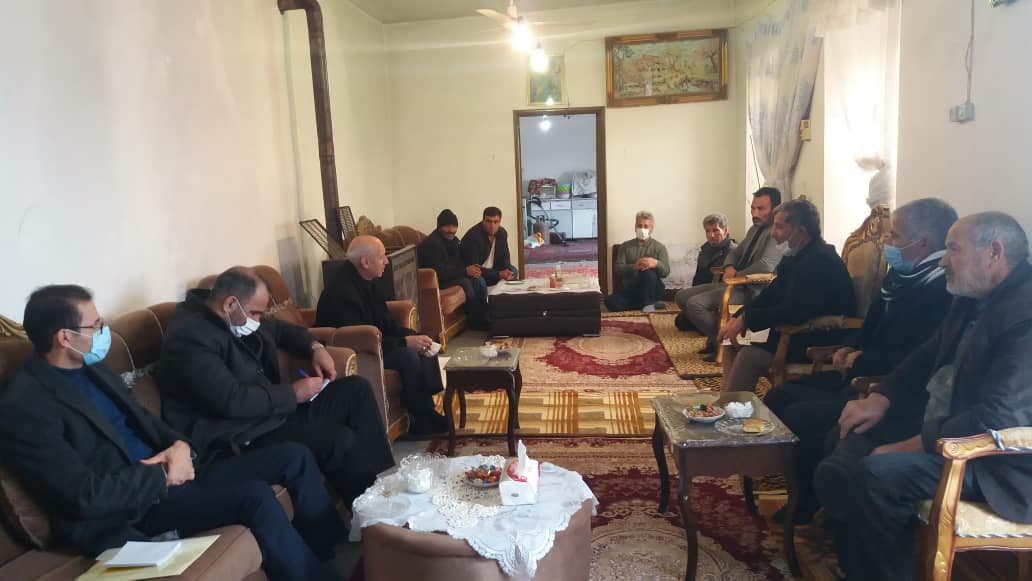 بازدید فرماندار پلدشت از روستاهای بخش مرکزی شهرستان و دیدار چهره به چهره با مردم