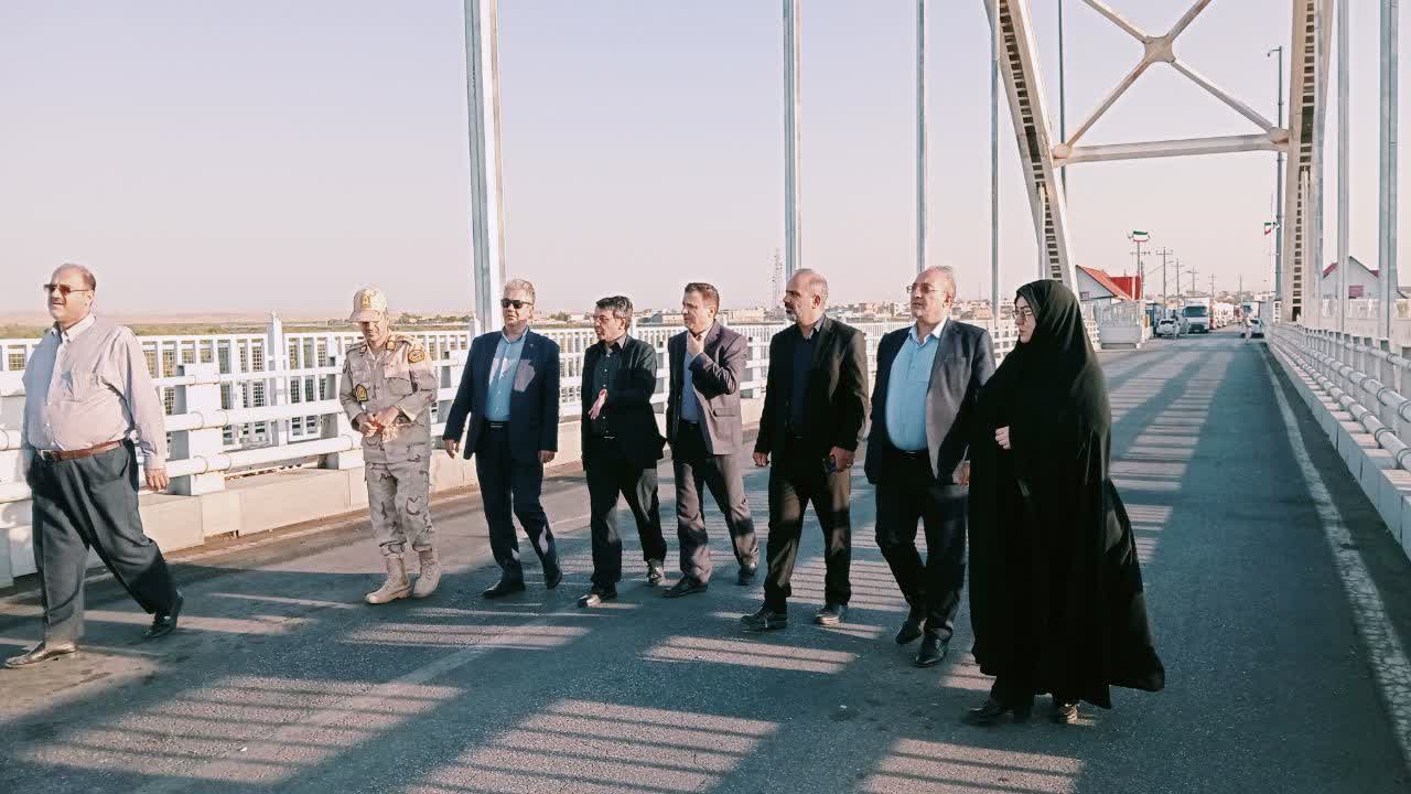 بررسی مسائل و چالشهای ترانزیتی شهرستان پلدشت با حضور مدیران وزارت راه و راهداری