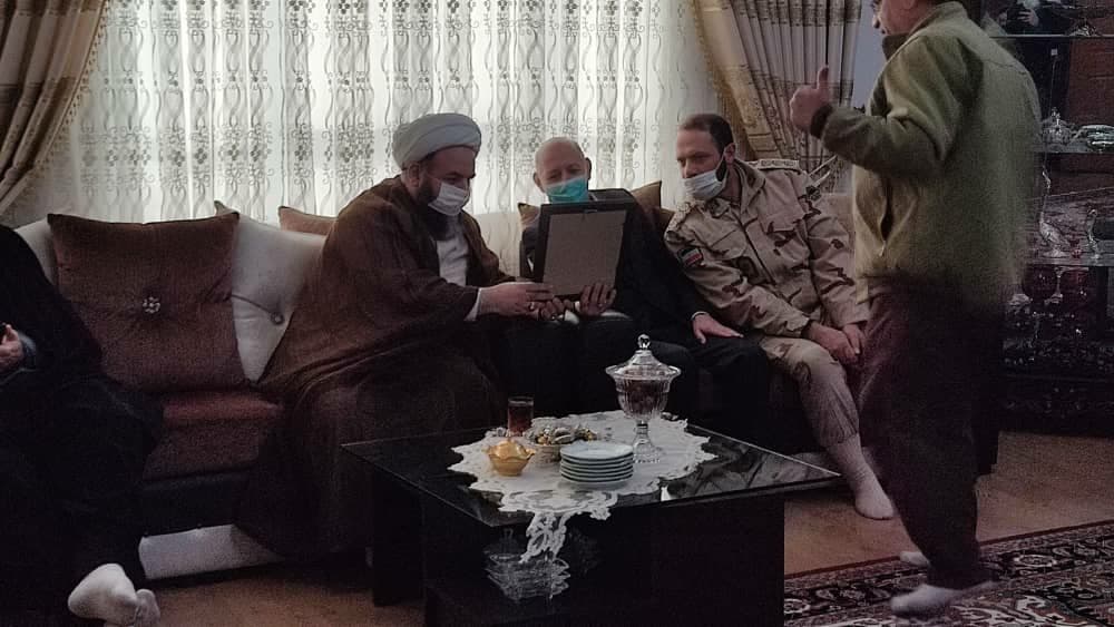 دیدار و دلجویی فرماندار از جانبازان سرافراز شهرستان پلدشت