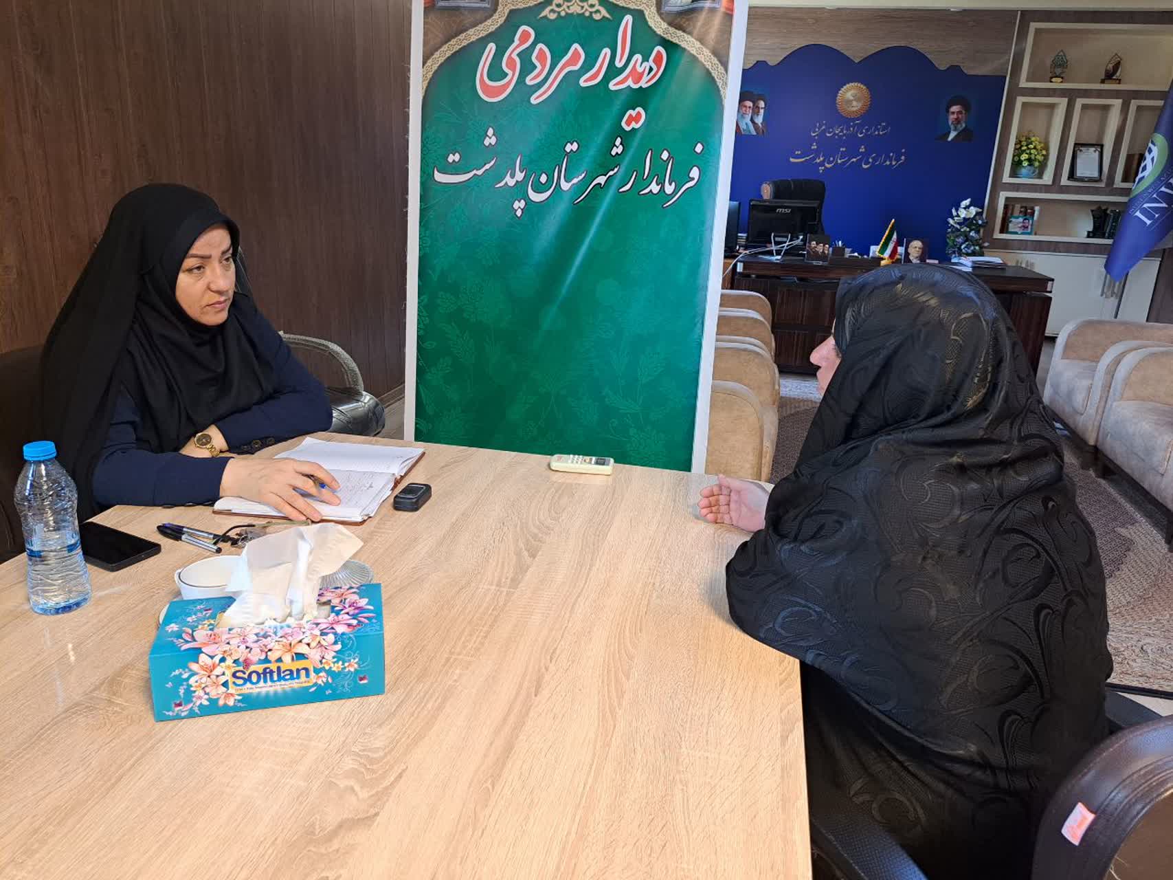 برگزاری ملاقات مردمی فرماندار شهرستان پلدشت